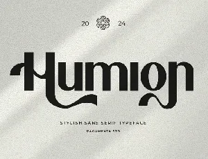 Humion font