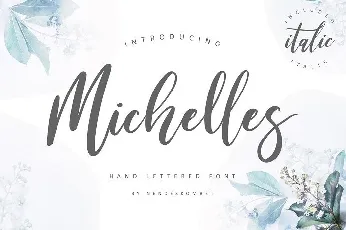 Michelles Script font