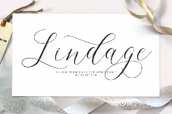 Lindage Script font