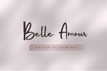 Belle Amour Free font