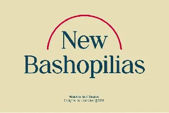 New Bashopilias font