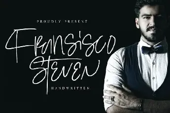 Steven Fransisco Handwritten font