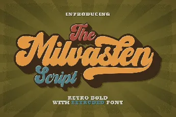 Milvasten font