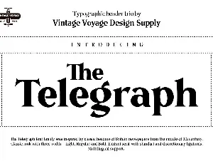 The Telegraph font