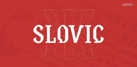 Slovic Family font