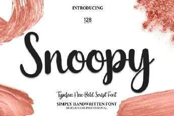 Snoopy Script font