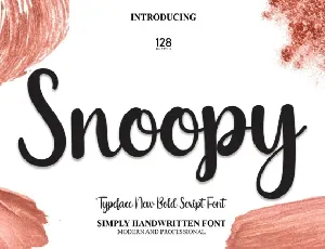 Snoopy Script font