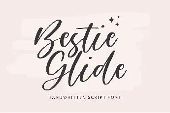 Bestie Glide font