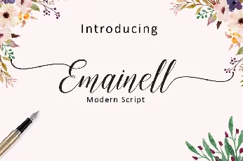 Emainell Script font