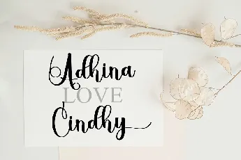 Butterfly Script Typeface font