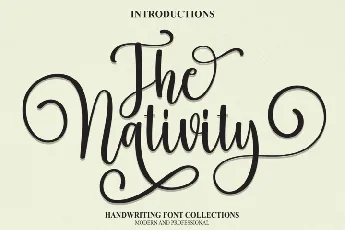 The Nativity font