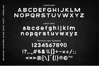 Balmont font