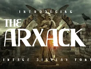 The Arxack font