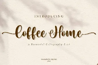 Coffee Home font