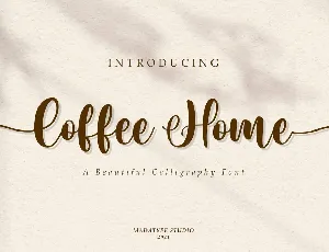 Coffee Home font