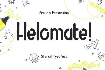 Helomate font