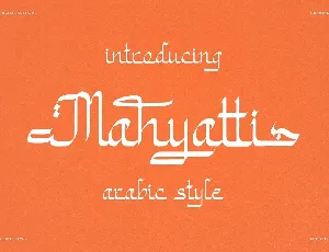 Mahyatti font