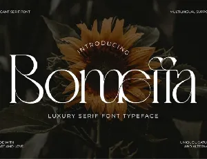 Bomeffa font