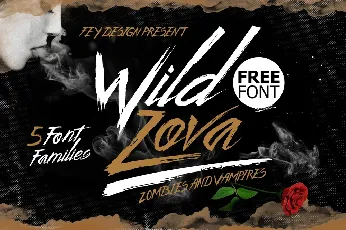 Wild Zova Free font