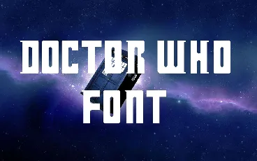 Doctor Who font