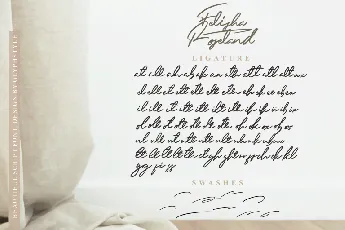 Felisha Roseland Demo font