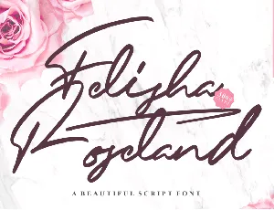 Felisha Roseland Demo font