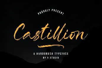 Castillion font