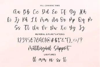 Oakblush font