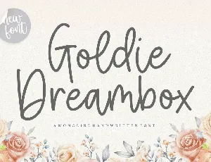 Goldie Dreambox font