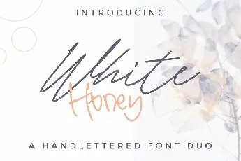 White Honey Demo font