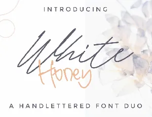 White Honey Demo font