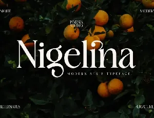 Nigelina font