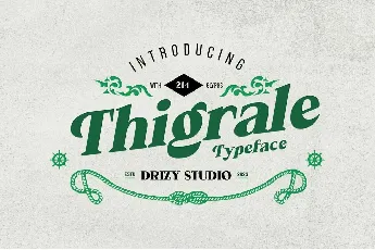 Thigrale font