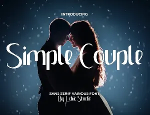 Simple Couple font