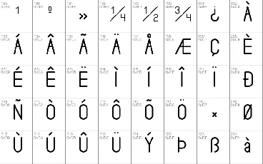 Pianaforma font