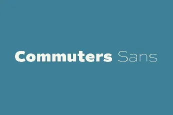 Commuters Sans font