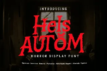 Hels Autom font