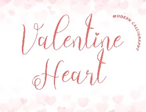 Valentine Heart font