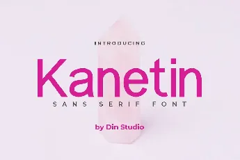 Kanetin Beautiful Sans Serif font