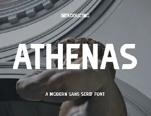 Athenas font