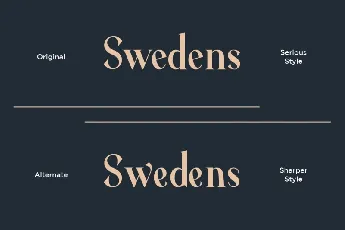 Average Serif font