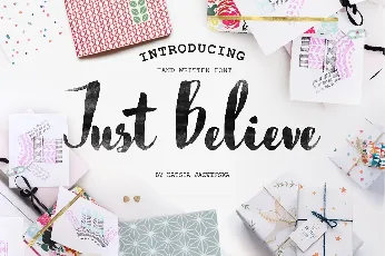 Just Believe Free font