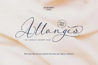 Allonges font