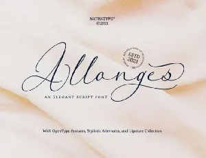 Allonges font