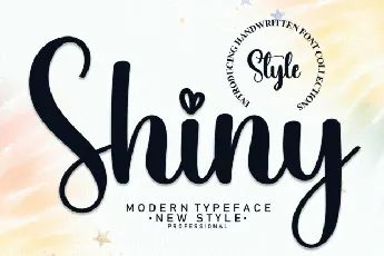 Shiny Script font