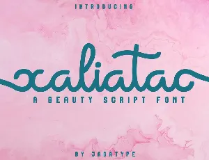 Caliata font