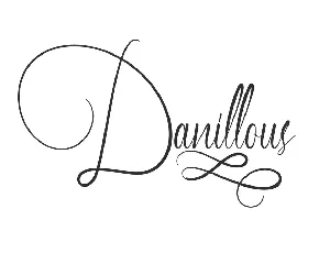 Danillous Demo font