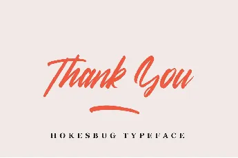 Hokesbug font