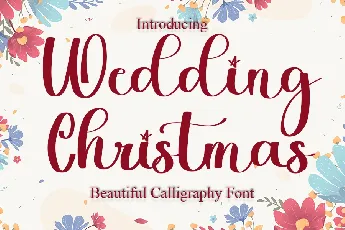 Wedding Christmas font