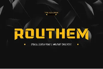 Rouhtem font